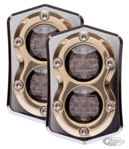 Vitys Taillight/licenseplte kit chr/brs