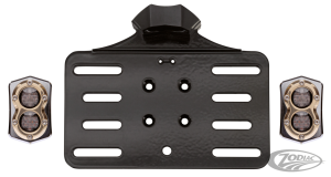 Vitys Taillight/licenseplte kit chr/brs