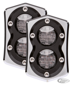 Vitys Taillight/licenseplte kit chr/blk