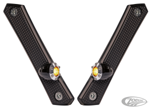 Vitys Front turnsignalkit black/polish