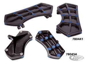 DIAMOND FR FLRBRD BLK W/ GEMS BLUE