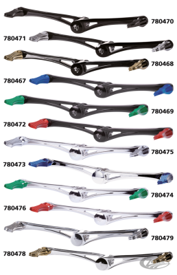 DMND HEEL/TOE SHIFT KIT CHR W/ GREEN PEG (DE)