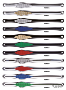 DIAMOND SHIFT ROD BLK W/ GREEN DIAMOND