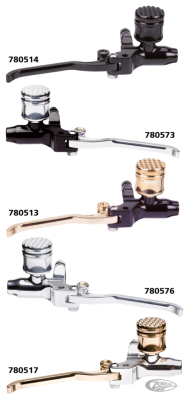 BRAKE M/C POLISH TANK BRASS LEVER BRASS (DE)