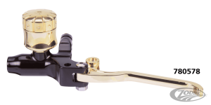 BRAKE M/C BLK TANK BRASS LEVER BRASS 11/