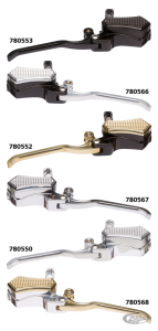 DMND BRAKE M/C BLK CAP BRS LVR BRS 9/16"