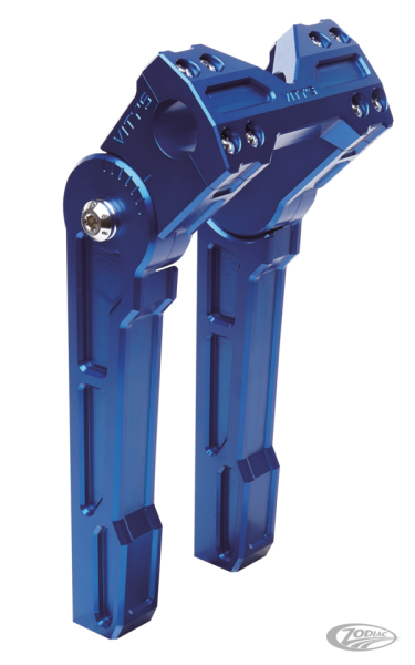 Adjustable 10" riser set Blue (DE)