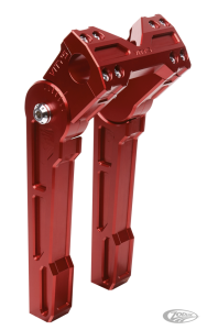 Adjustable 10" riser set Red (DE)