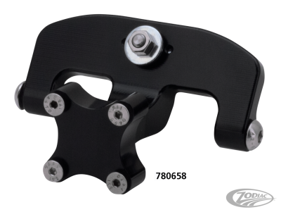 Blk center licensplate bracket FLSB18-UP (DE)
