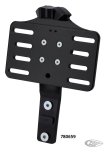 Blk center licensplate kit FLSL18-UP (DE)