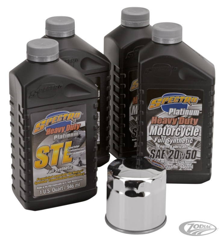 Evo XL Platinum oil service kit Chrome (DE)