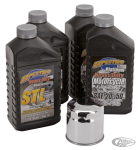 Evo XL Platinum oil service kit Chrome; Sportster ab 1984