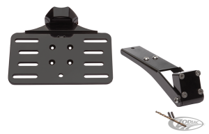 Blk Central licenseplate kit FXLRS18-UP