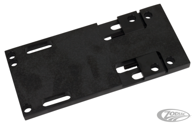 Adjustable transmission plate 79-86 blac