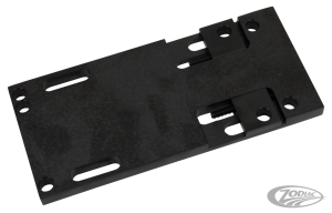 Adjustable transmission plate 79-86 blac