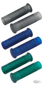 metal flake grips silver (DE)