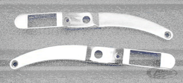 Chr strut covers XL90-93 (DE)
