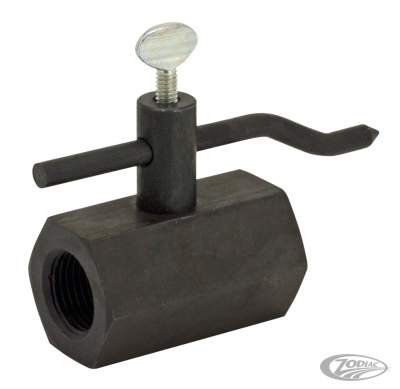 Flywheel end play gauge