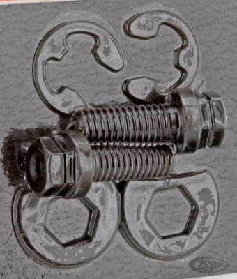 Black Exhaust lock bolt kit BT66-84 (DE)