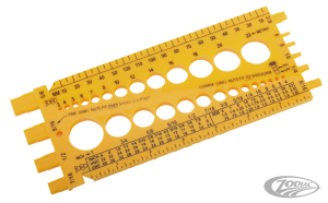 Colony thread pitch gauge