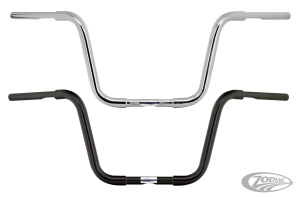 Fat Apehanger D=1.25" H=310mm 3hole chro (DE)