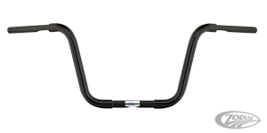 Fat Apehanger D=1.25" H=310mm 3hole Blk (DE)