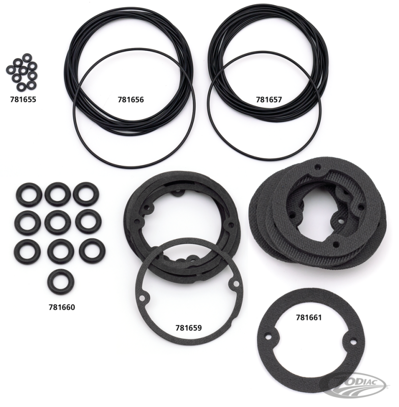 10Pck O-Ring turn signal lens pancake (DE)