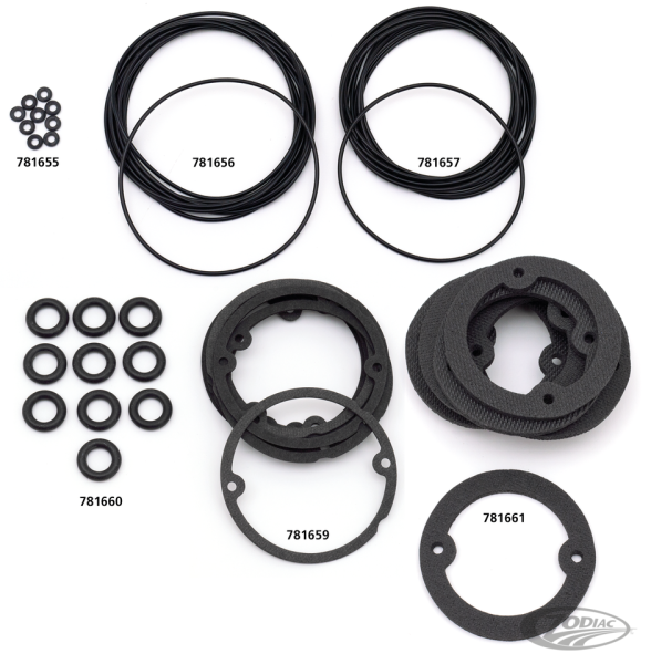 10Pck O-Ring turn signal lens pancake (DE)