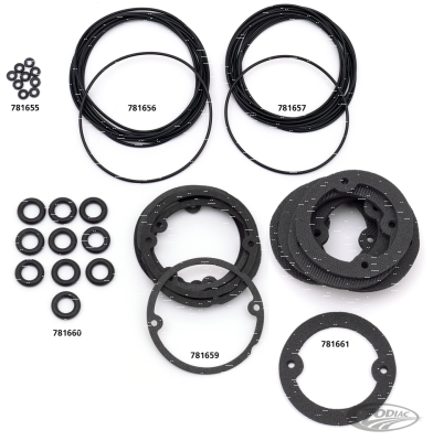 10Pck O-Ring turn signal lens pancake (DE)