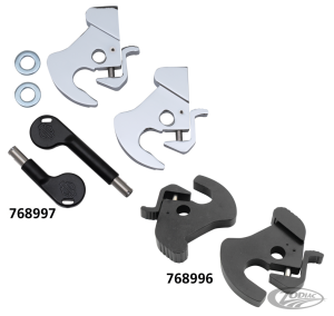 Chrome locking latch kit (DE)