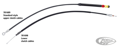 GHDP LOWER CLUTCH CABLE ST18-UP 680MM (DE)