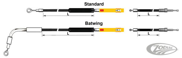 GHDP LOWER CLUTCH CABLE FLH/T21-UP (DE)