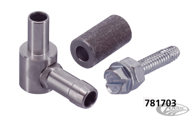 stainless fuel nipple for 5/16" hose cv