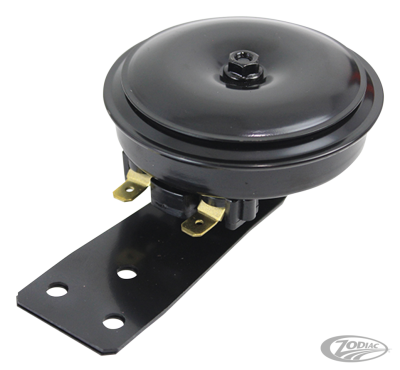 Loud front mount horn, black HD96-up (DE)