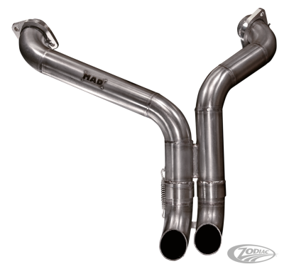 MAD Exhausts Short XL86-UP stainless (DE)