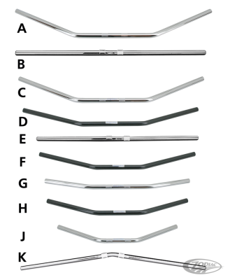 FEHLING DRAG BAR 1" 82CM 3-hole black (DE)