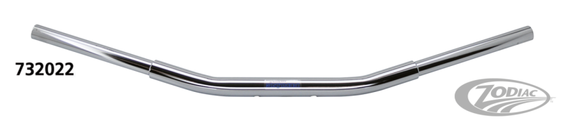 TBW Drag bar 1-1/4" 80cm  3 hole Chrome (DE)