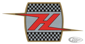 Each Oil tank decal FLH style H-lightnin