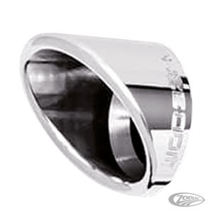 COMBAT SHORTY END CAP 4.5" CHROME (DE)