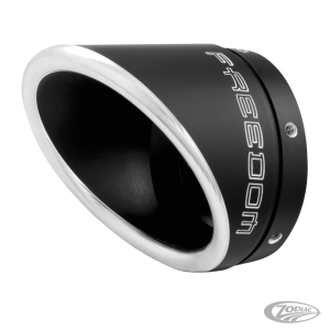 COMBAT SHORTY END CAP 4.5" SCULPTED BLCK (DE)