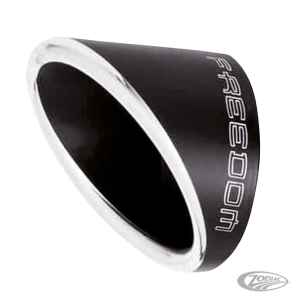 COMBAT SHORTY END CAP 4.5" SCULPTED BLCK