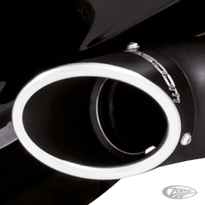 TURNOUT END CAP 4.5" SCULPTED BLACK