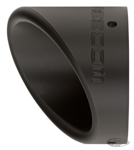 TURNOUT END CAP 4.5" PITCH BLACK