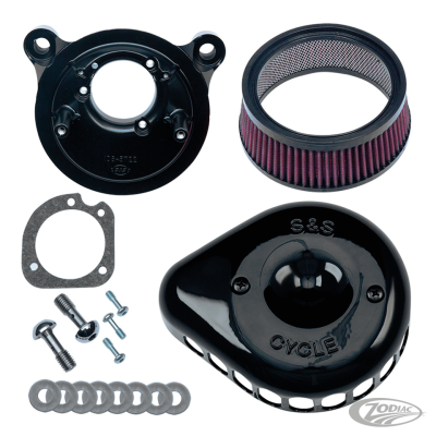 Blk A/C Kit Stlth CV Mini Teardr XL91-06 (DE)