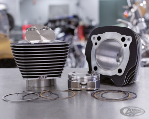 ME17-up 128" big bore kit black w/highli