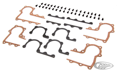 Knucklehead rocker cover nut strips (DE)