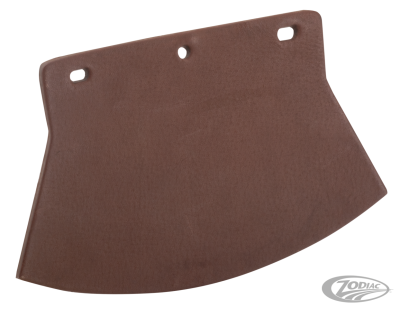 Flap mudguard brown leather (DE)