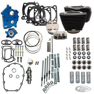 ME17-up Oil 550C 128" Chr Tubes Black (DE)