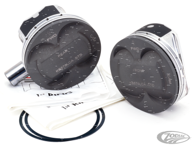 KB Forged Pistons 107 to 124cu .STD (DE)