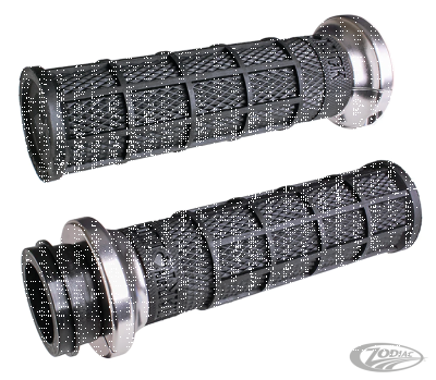 Hart Luck lock-on TBW grip Blk/blk/sil (DE)